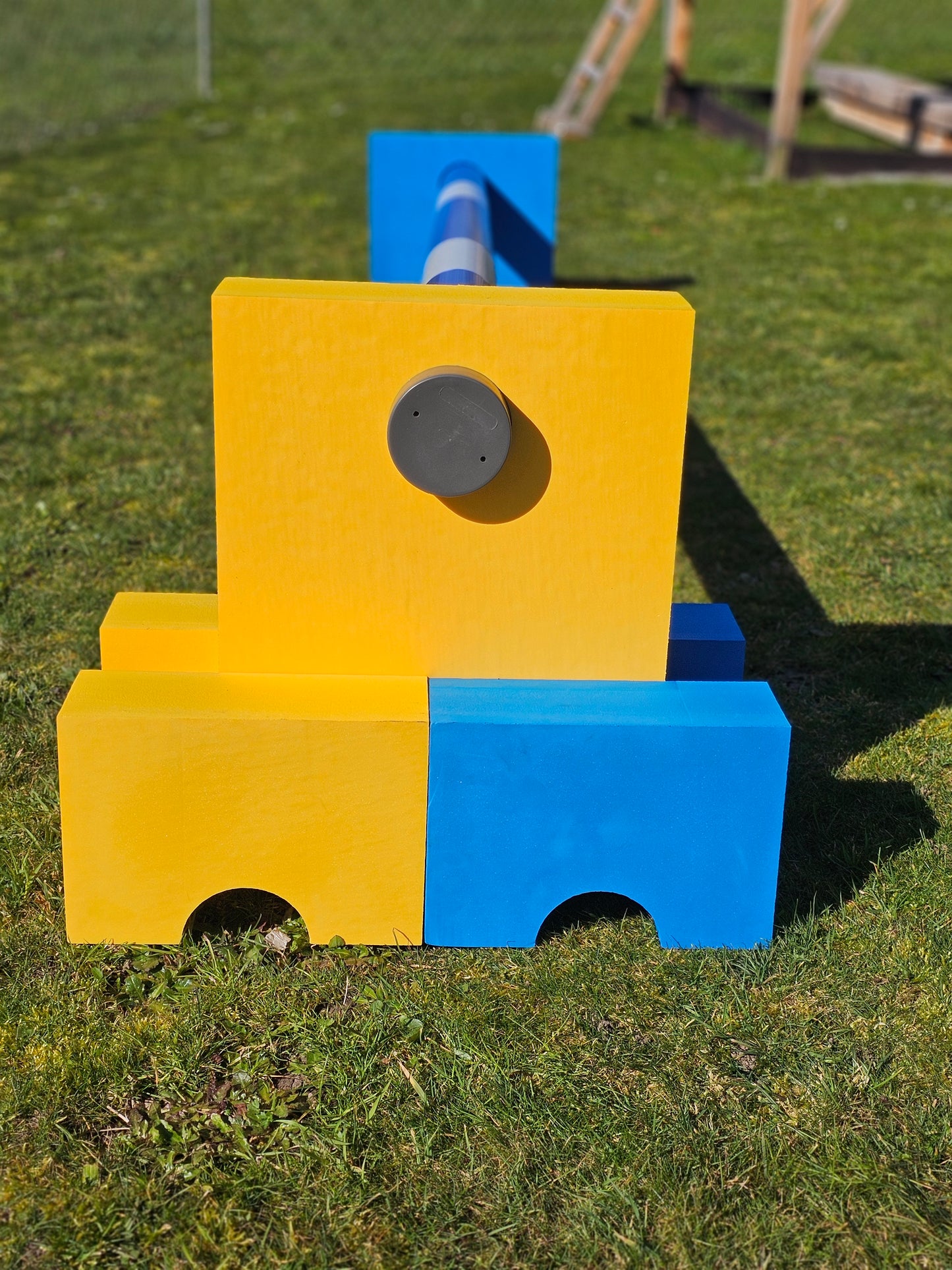 Cavalettiviereck Stangenblock Schaumstoff FIX