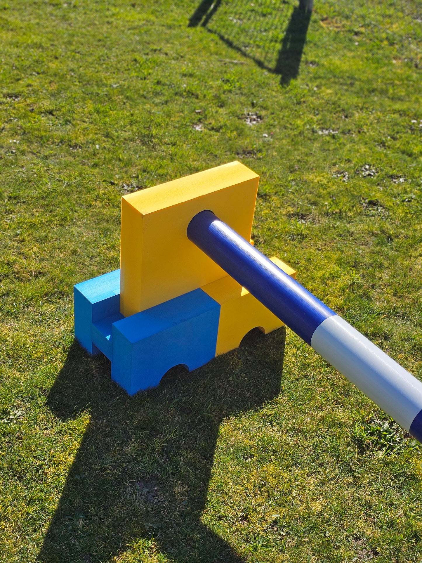Cavalettiviereck Stangenblock Schaumstoff FIX