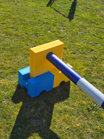 Cavalettiviereck Stangenblock Schaumstoff FIX