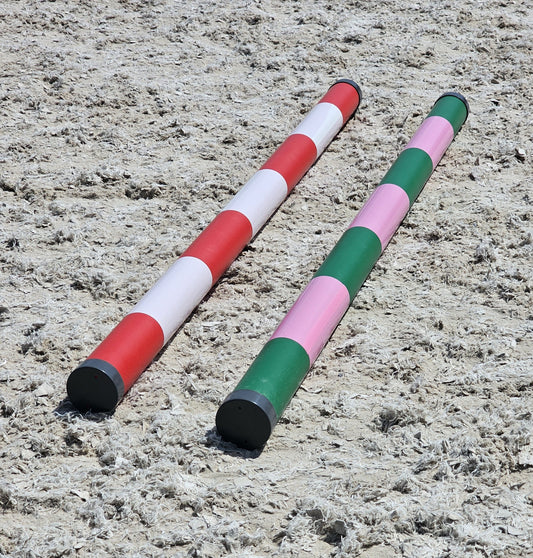 Hindernisstange aus Kunststoff 10cm Durchmesser Längen: 2m/ 2.5m/ 3m