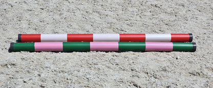 Hindernisstange aus Kunststoff 10cm Durchmesser Längen: 2m/ 2.5m/ 3m