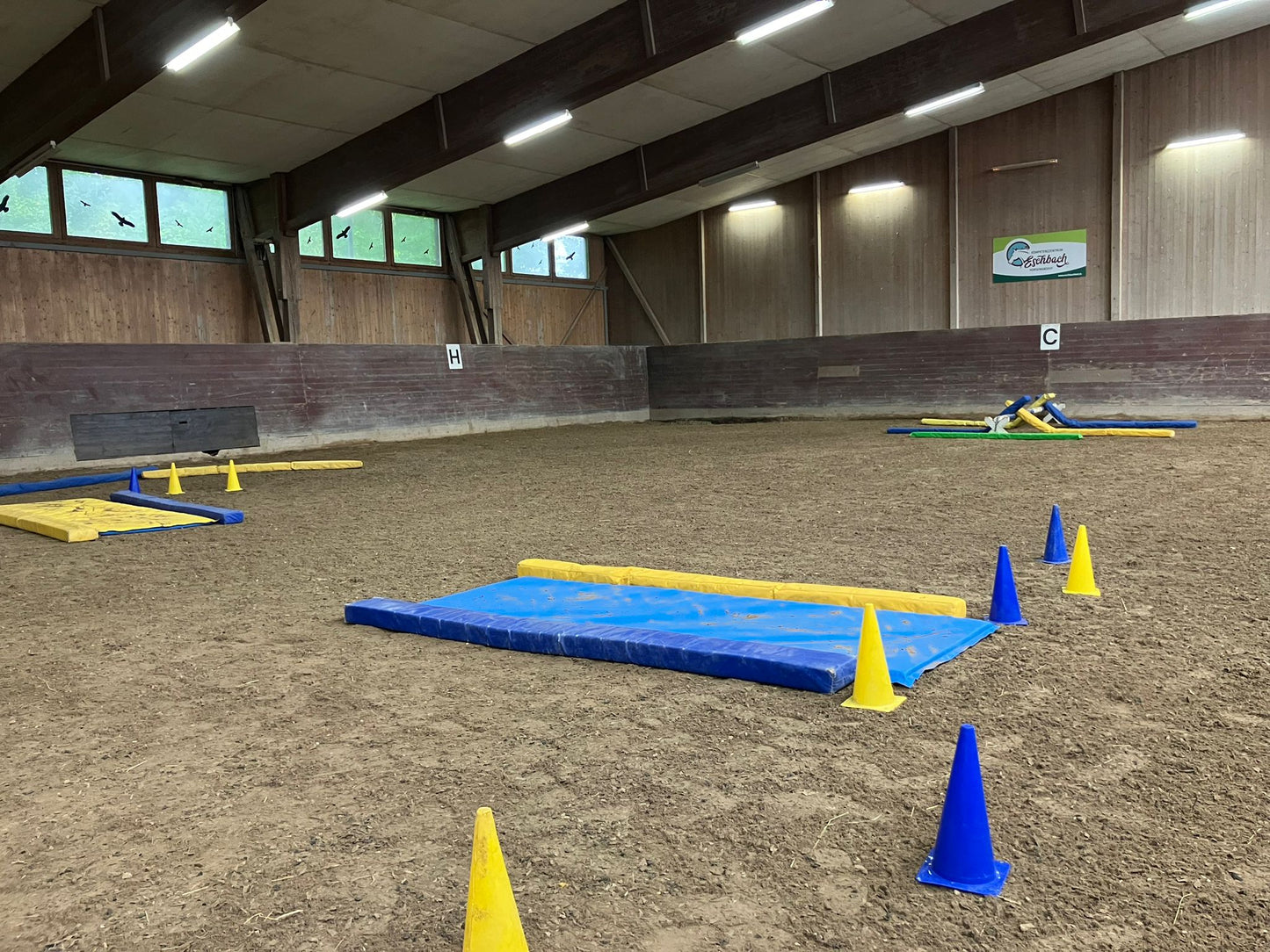 Equigym Portable Matten 50*100cm / 100*100cm in 5cm und 8cm Stärke zum Kletten