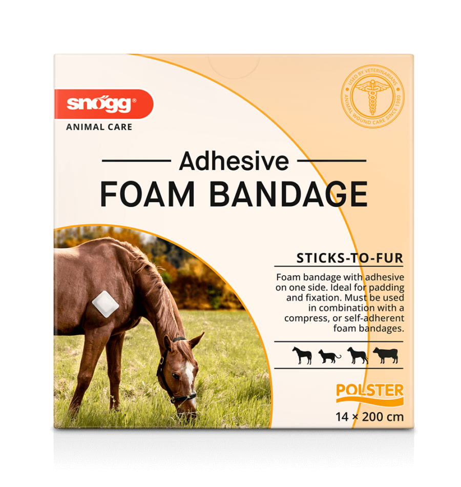 Pflaster für Pferde/ Tiere, Snögg Animal Care Foam Bandage adhesive